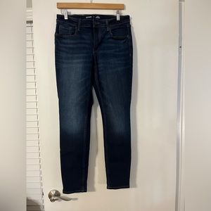 Old Navy Mid Rise Rockstar Super Skinny Blue Jeans. Size 12. NWOT.